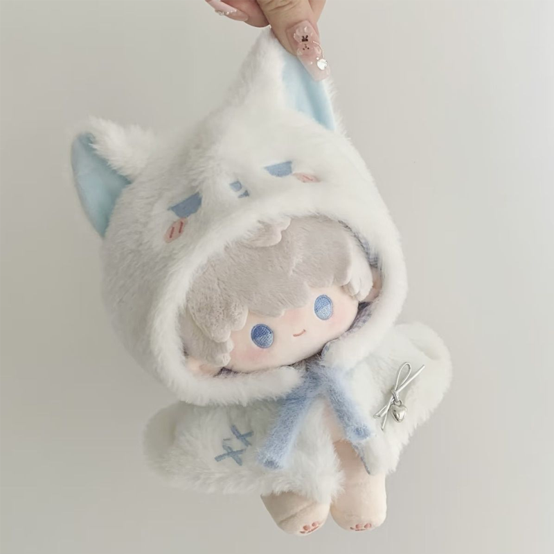 【GOODS】着せ替え 20cm  ねこ ぬいぐるみ服 マント Q2553