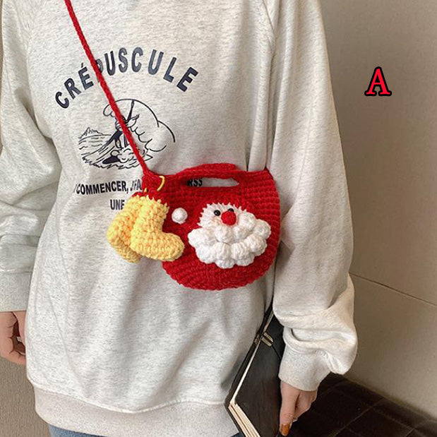 【小物】クリスマスメッセンジャーバッグF8459