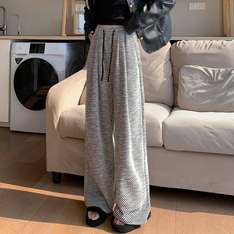 【bottoms】配色ガウチョパンツF8290