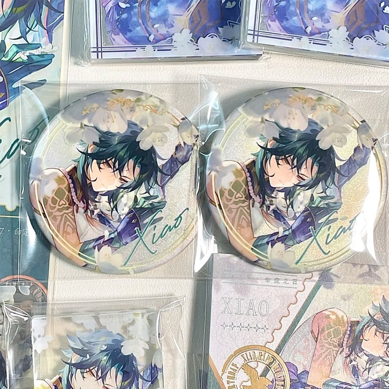 【GOODS】原神 魈 58mm 缶バッジ Q2565