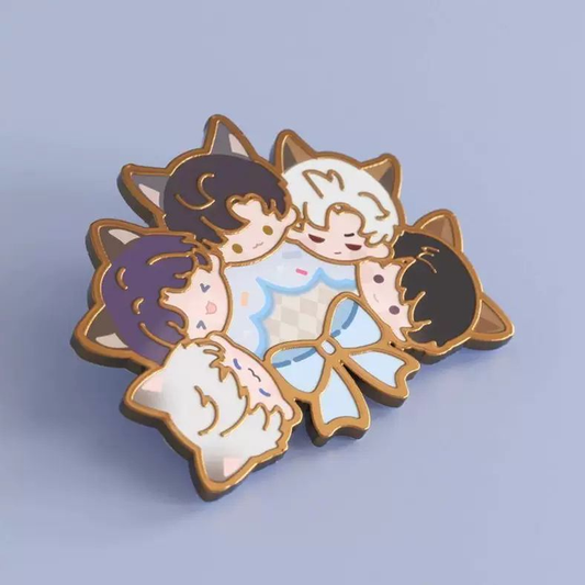 【GOODS】恋と深空 金属 プローチ Q2534