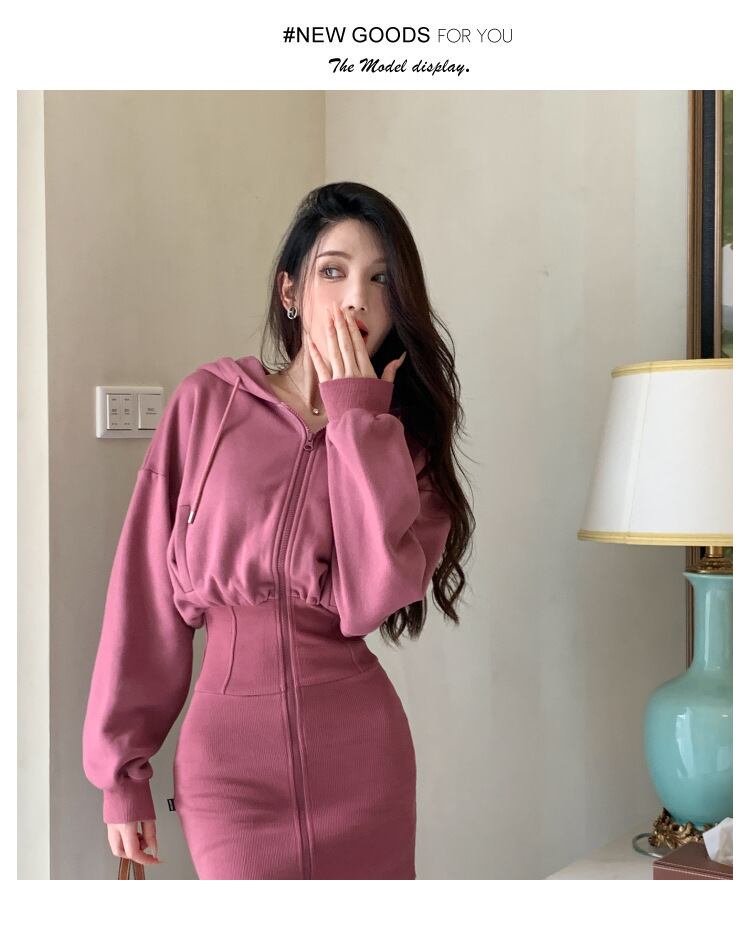 【dress】フード付きワンピース　M18720
