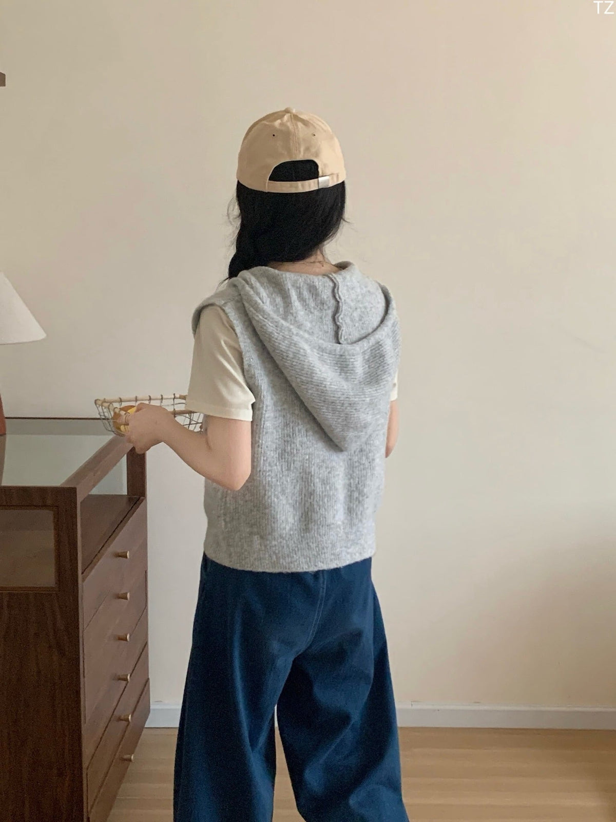 【tops】ニットベスト　M25922