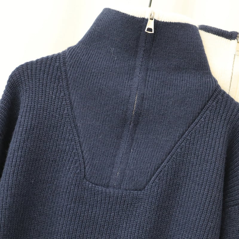 【tops】ファスナーニットセーター　M27887