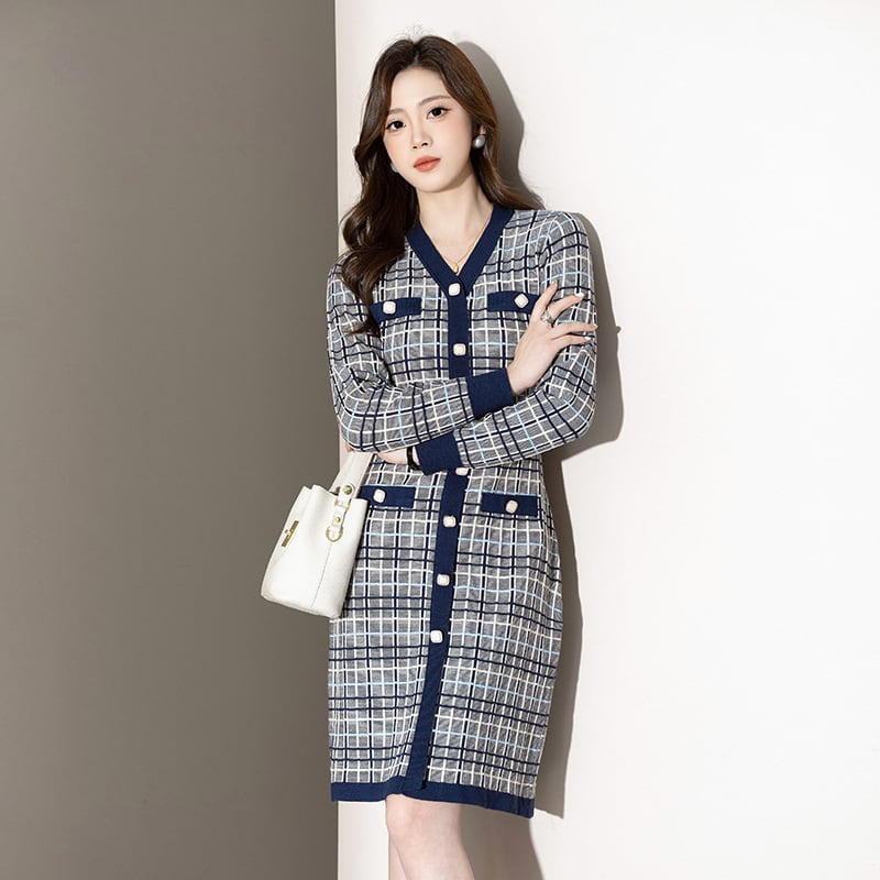 【dress】ニットワンピース　M26168