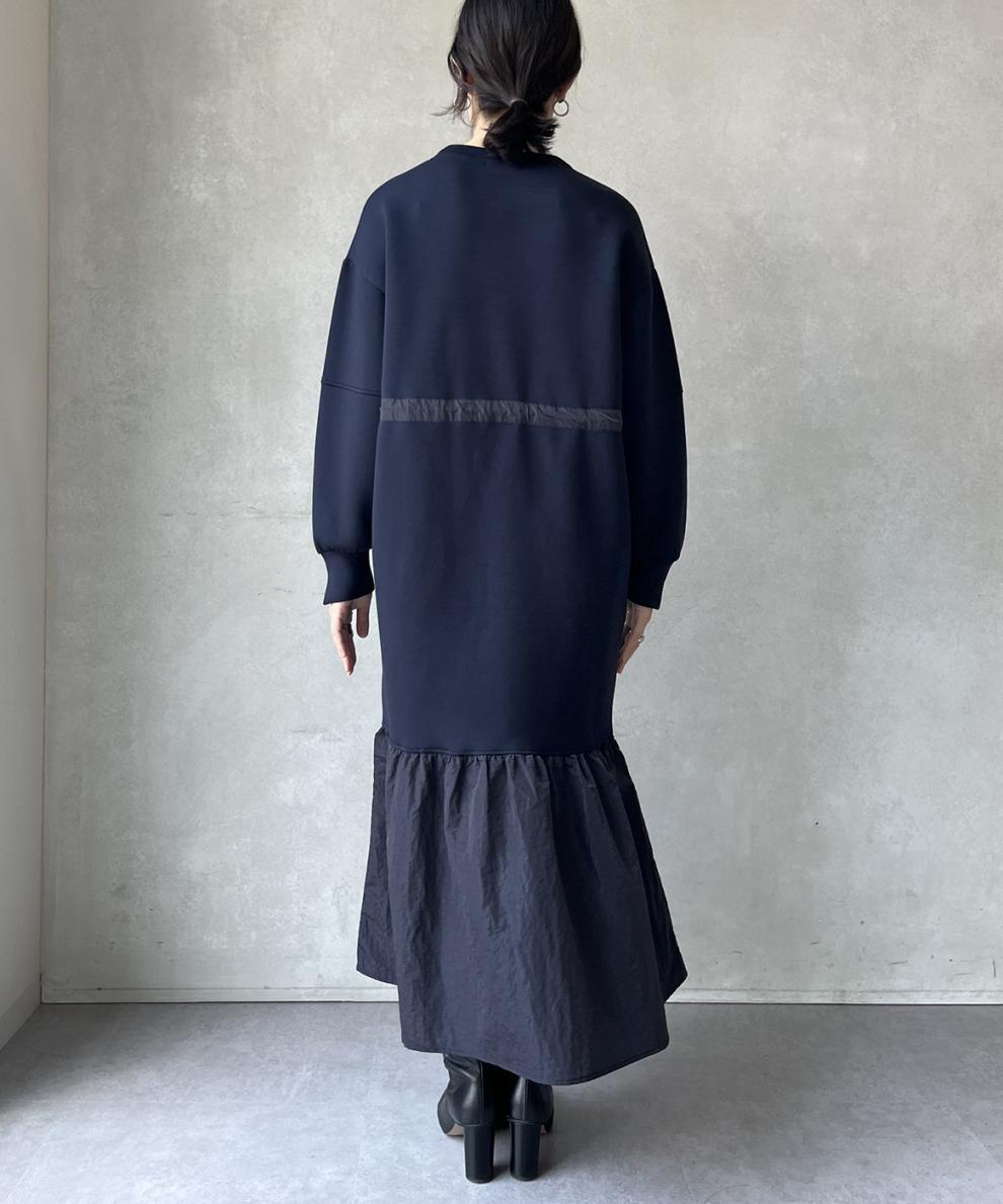 【dress】フレアドッキングカジュアルワンピース　N2899