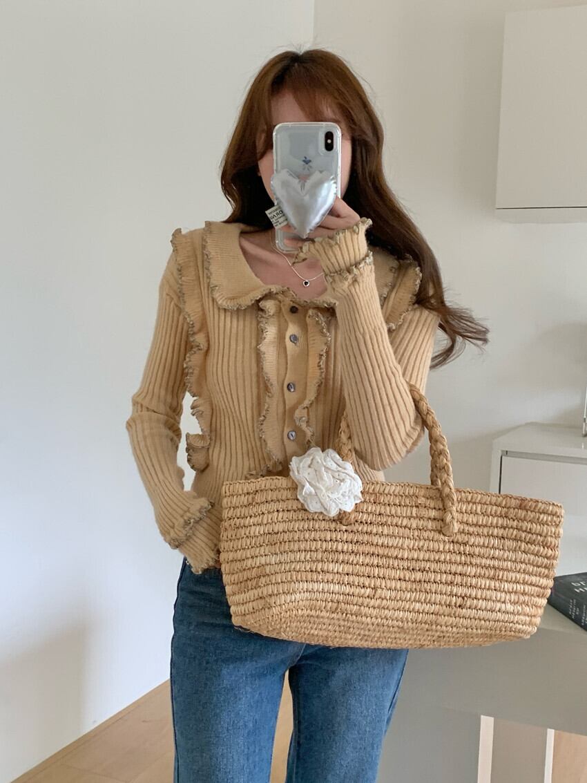 【outer】ニットカーデ　M28890