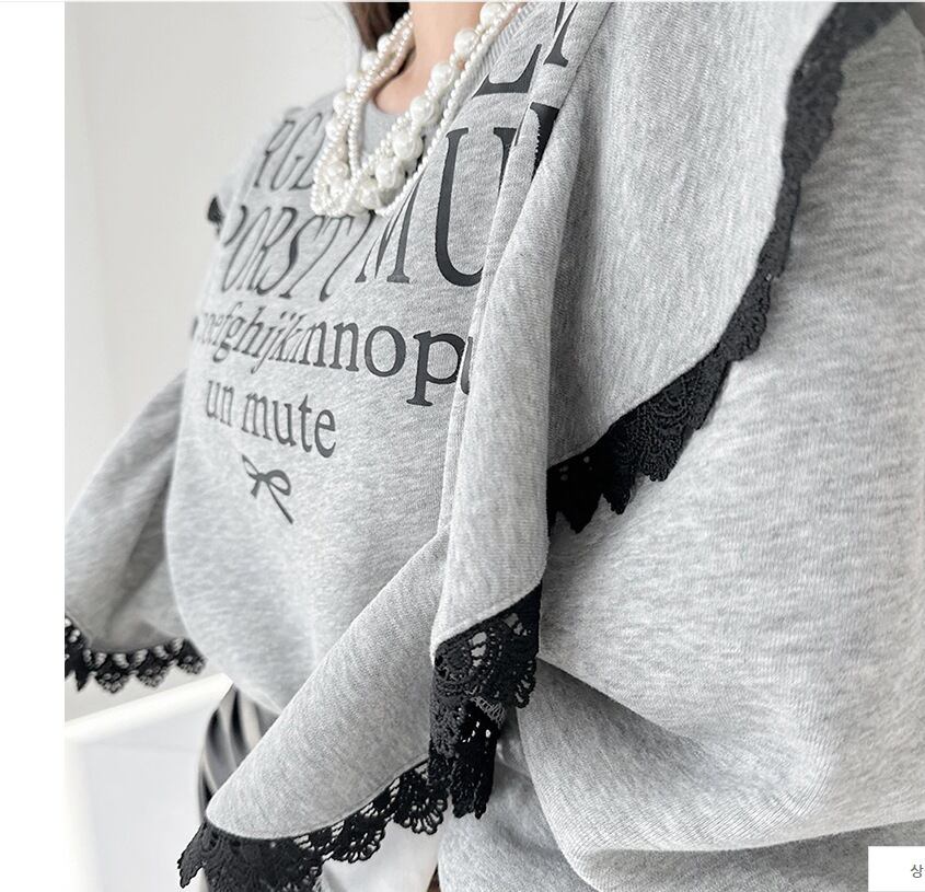 【tops】フリルプルオーバー　M27391