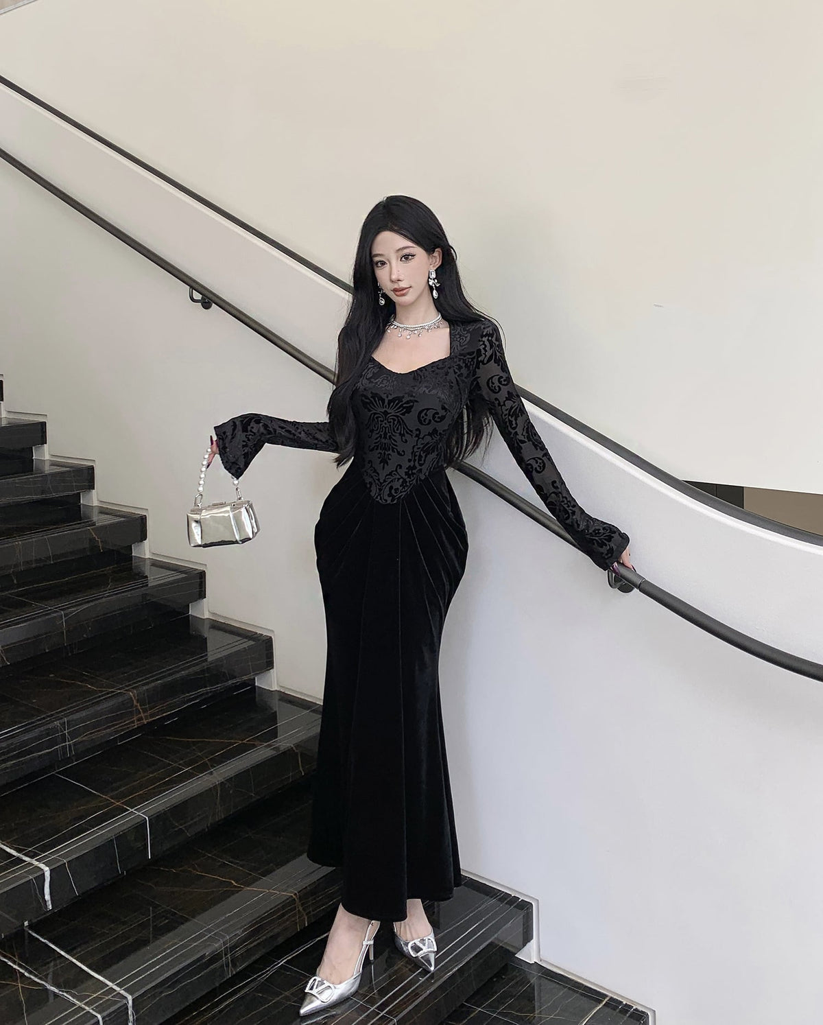 【dress】ドッキングワンピース　M28605