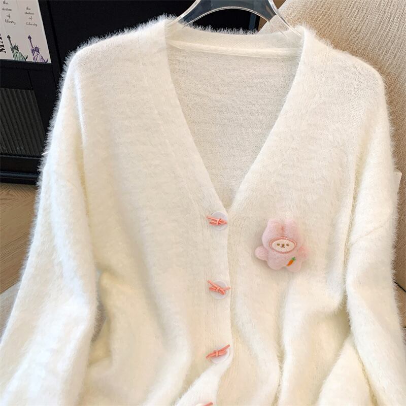 【outer】ニットカーデ　M29183
