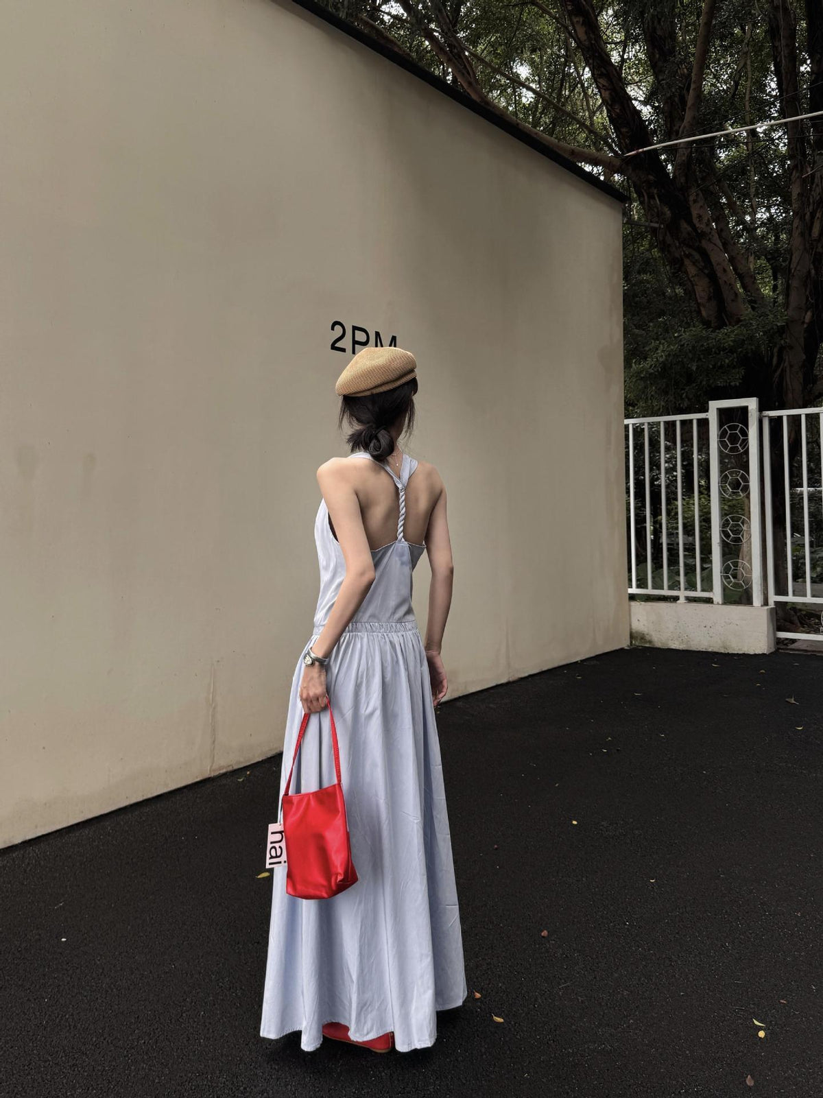 【dress】バックレスワンピース　M24358