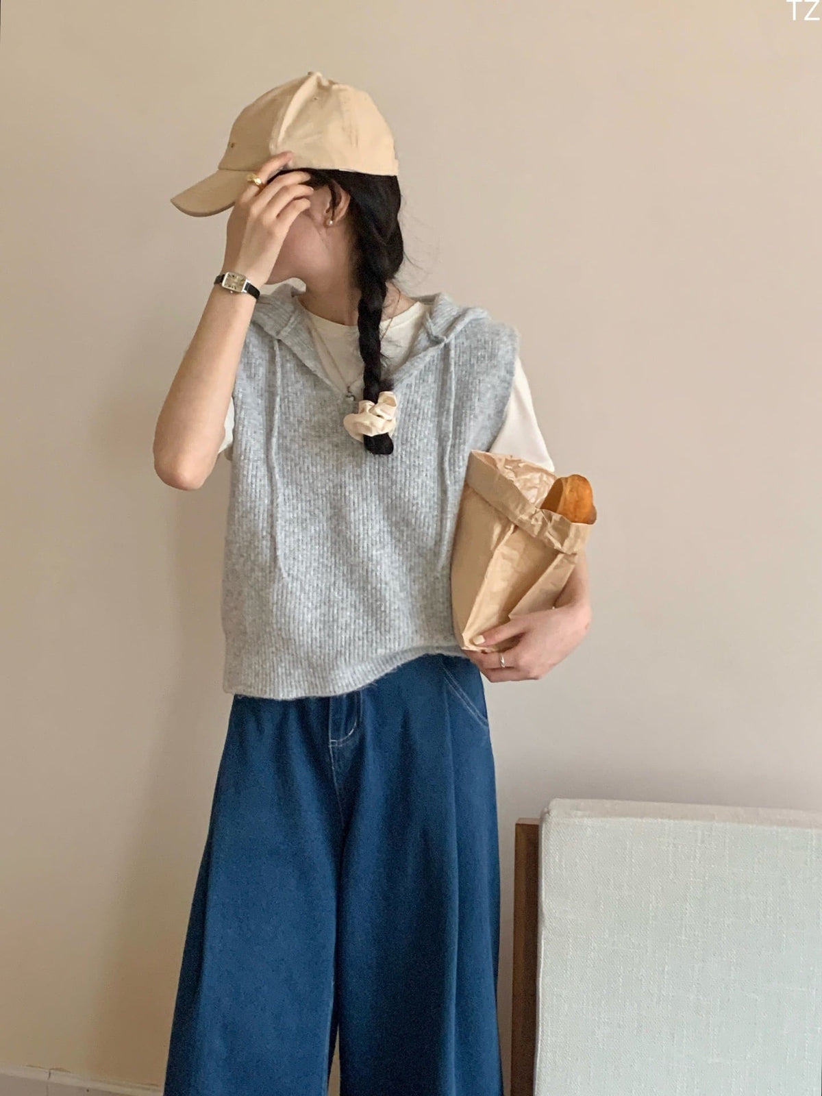 【tops】ニットベスト　M25922