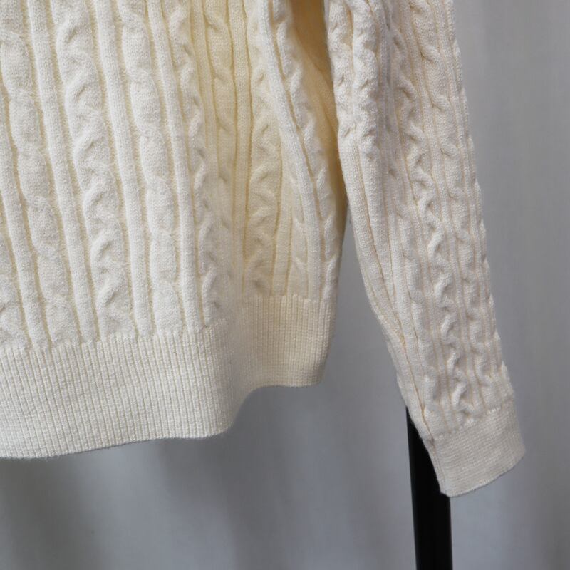 【tops】POLOネックニットセーター　M27521