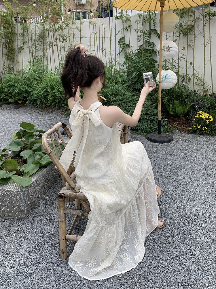 【dress】ホルターネックワンピース G20437