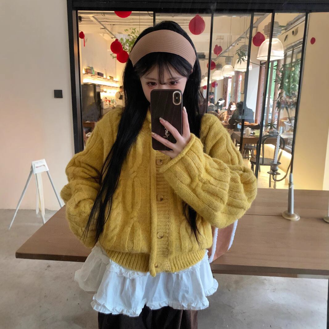 【outer】ニットカーデ　M28701