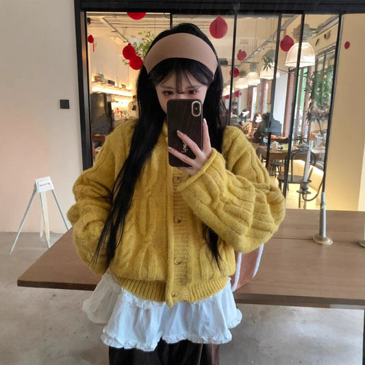 【outer】ニットカーデ　M28701