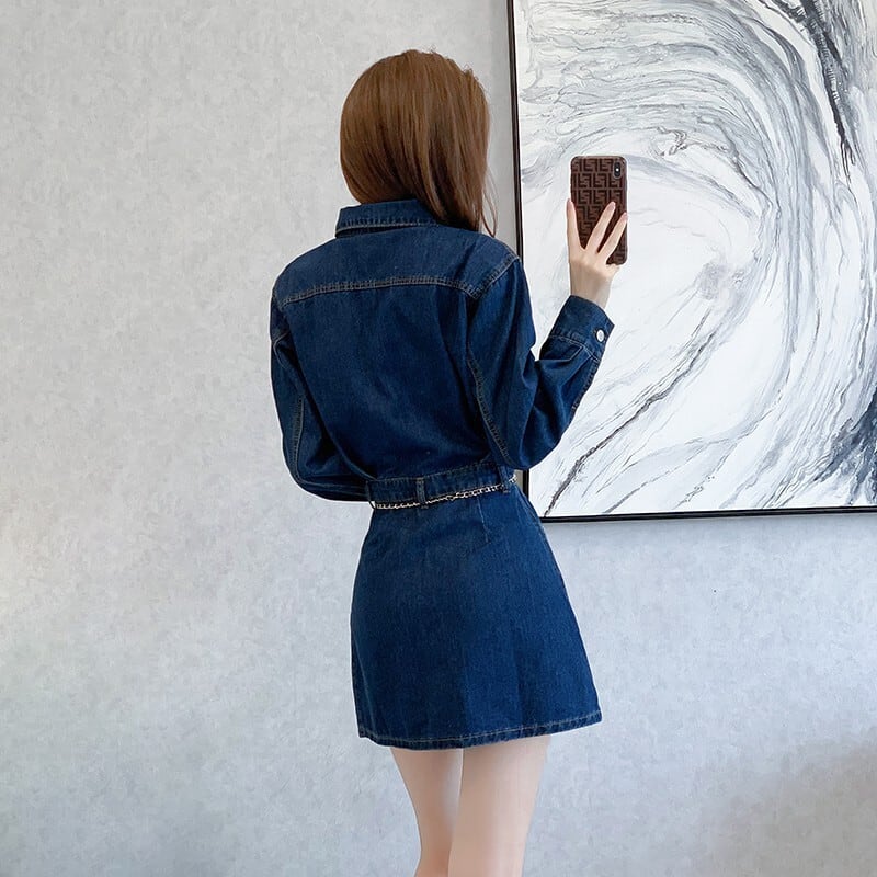 【dress】デニムワンピース　M25741