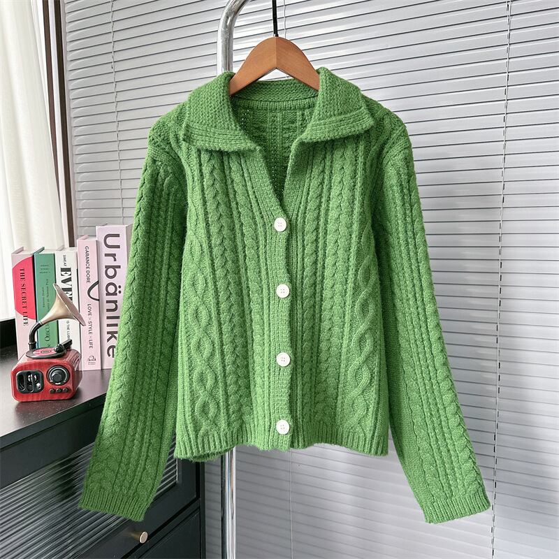 【outer】ニットカーデ　M27296