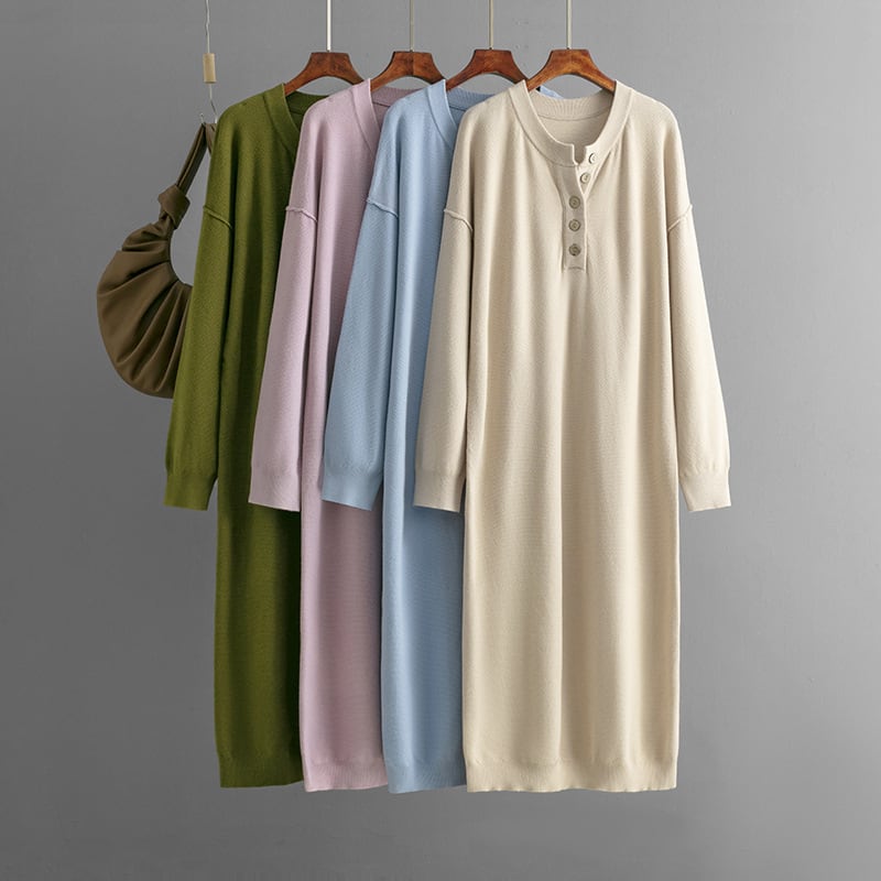 【dress】ニットワンピース　M25580