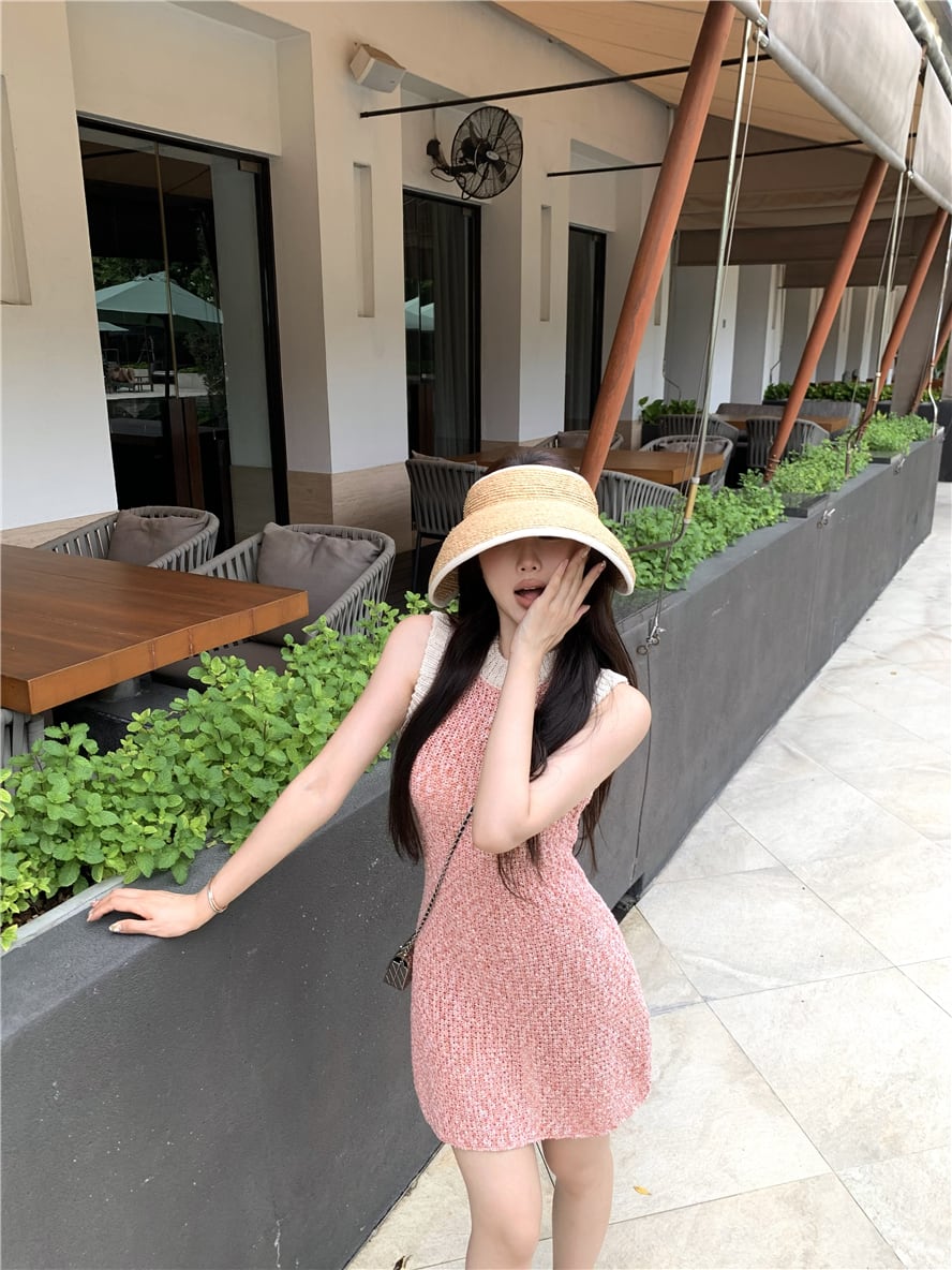 【dress】ノースリーブワンピース　M24137