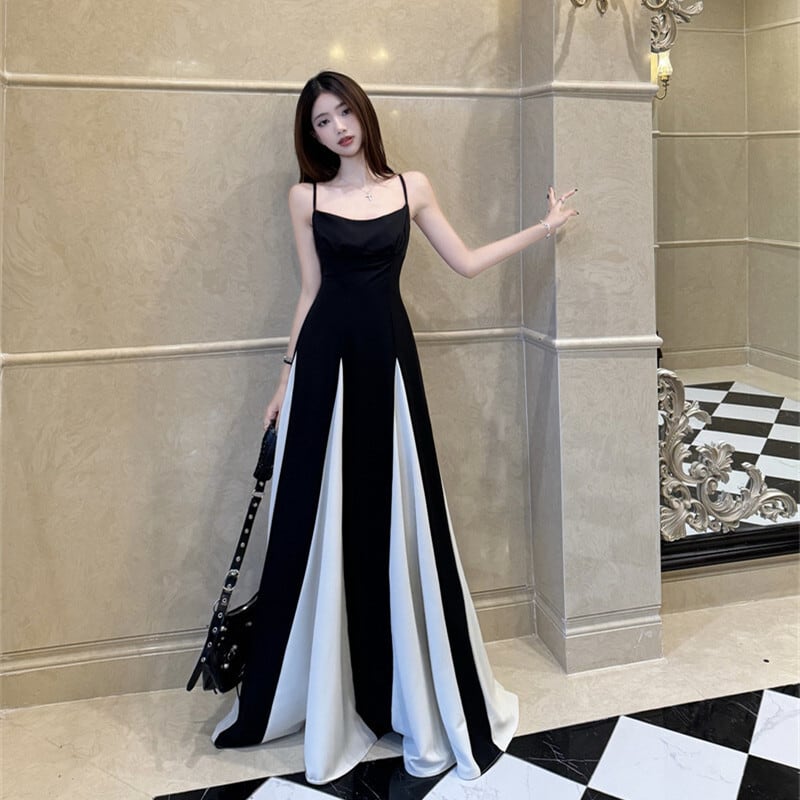 【dress】配色キャミワンピース　M29812