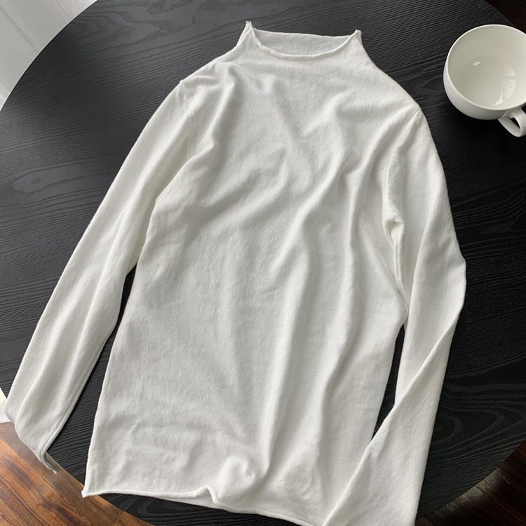 【tops】ニット長袖トップス　M29459