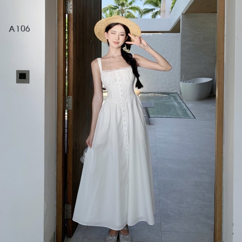 【dress】キャミワンピース　M25182