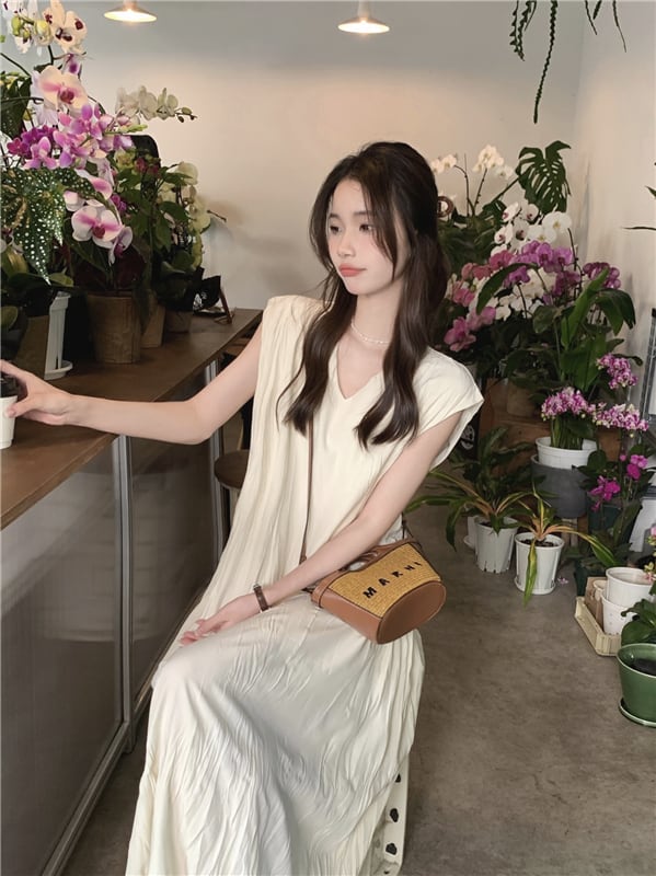 【dress】ノースリーブワンピース　M24099