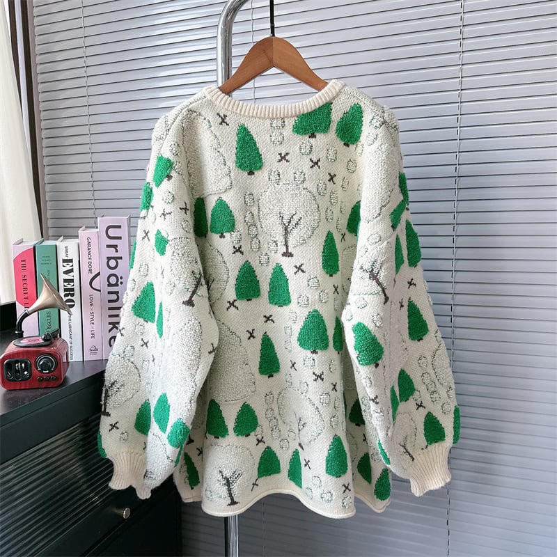 【outer】ニットカーデ　M28387