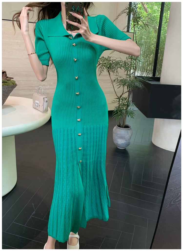 【dress】ニットワンピース　M23902