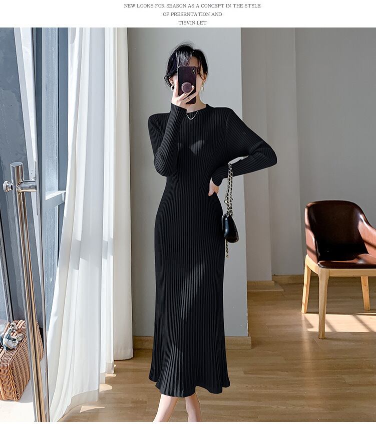 【dress】ニットワンピース　M18482