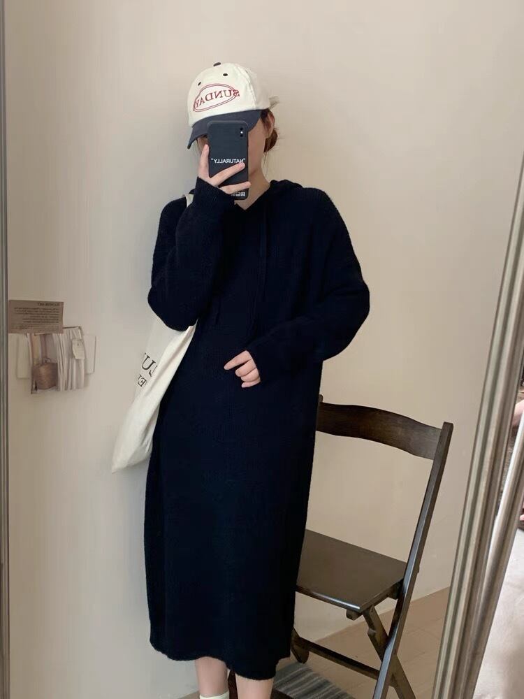 【dress】フード付きワンピース　M19128