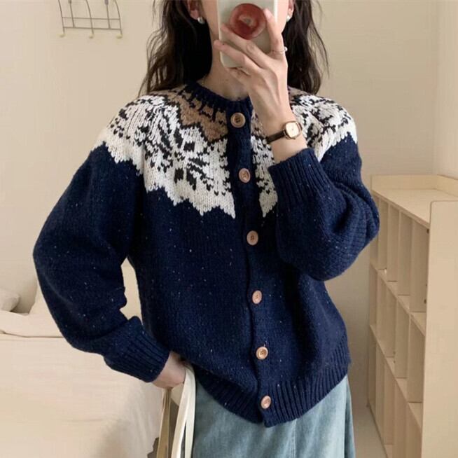 【outer】ニットカーデ　M27121