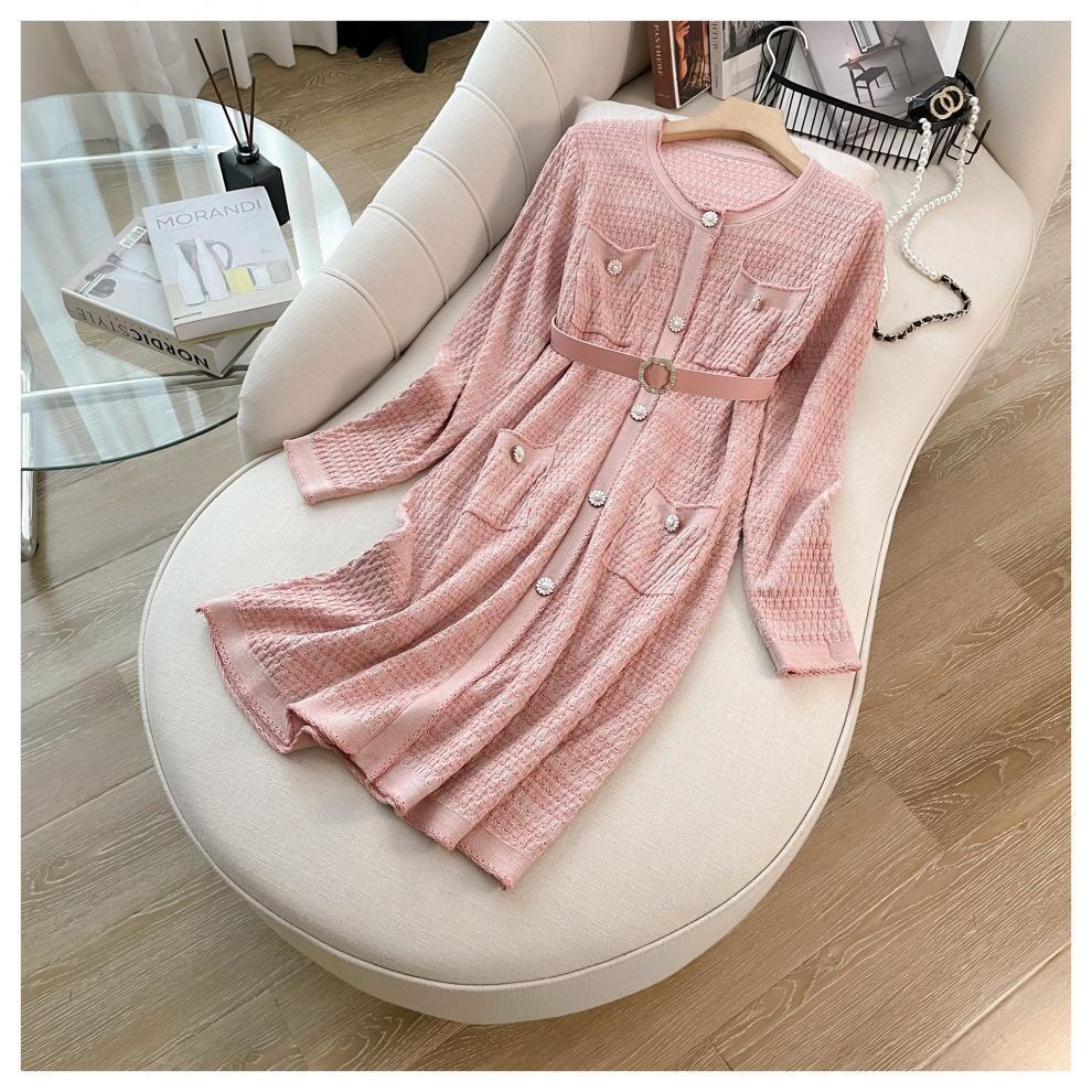 【dress】ニットワンピース　M25608
