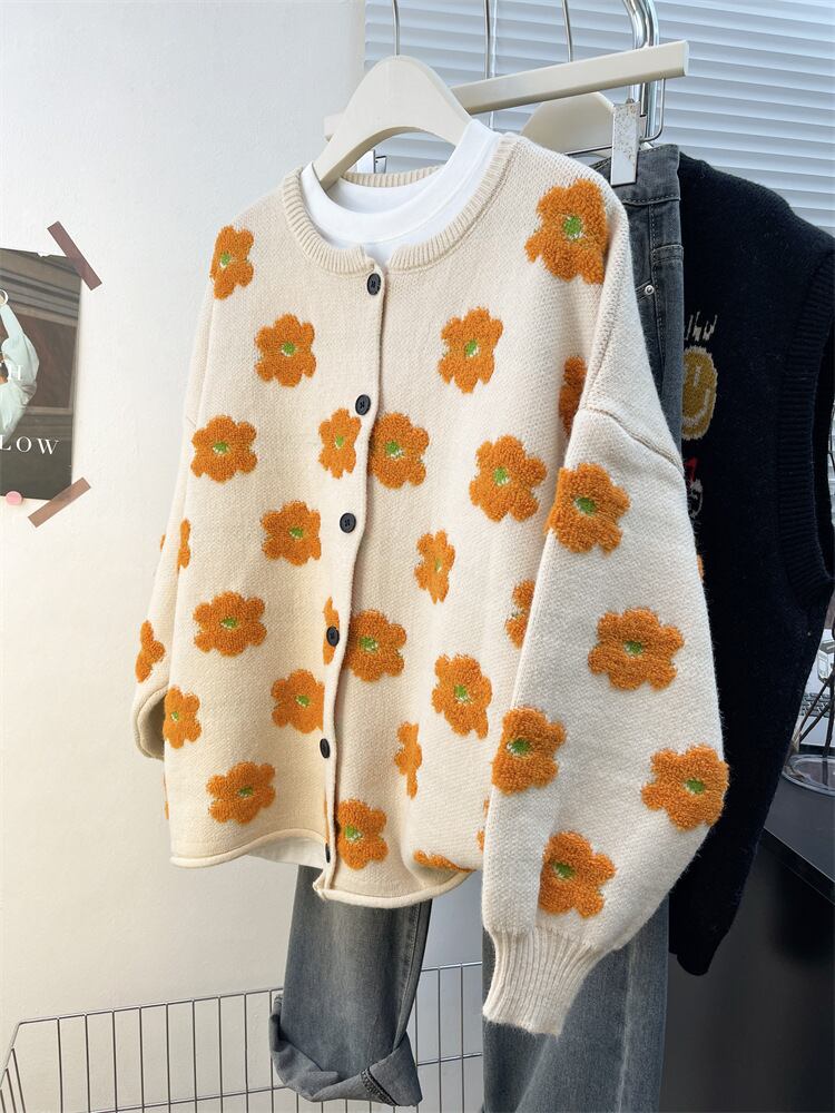 【outer】ニットカーデ　M17962