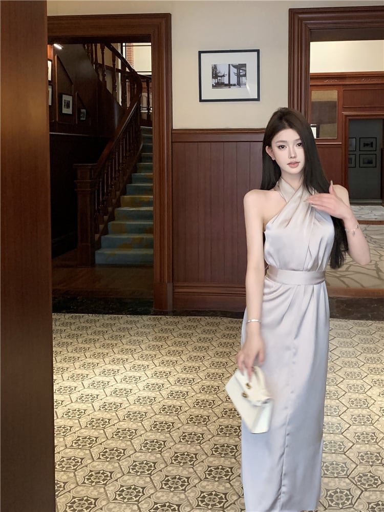 【dress】Aラインキャミワンピース G21084