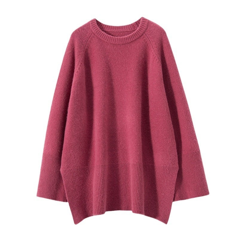 【tops】クルーネックニットセーター　M26244
