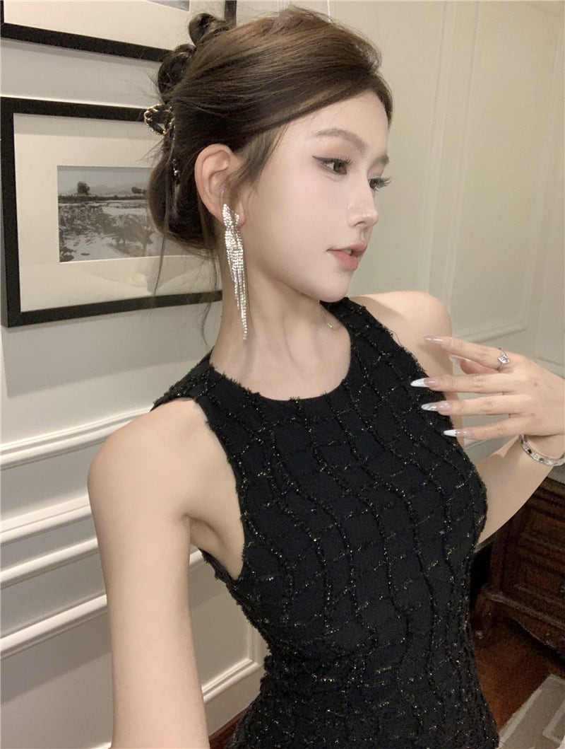 【dress】ラウンドネックワンピース G21059