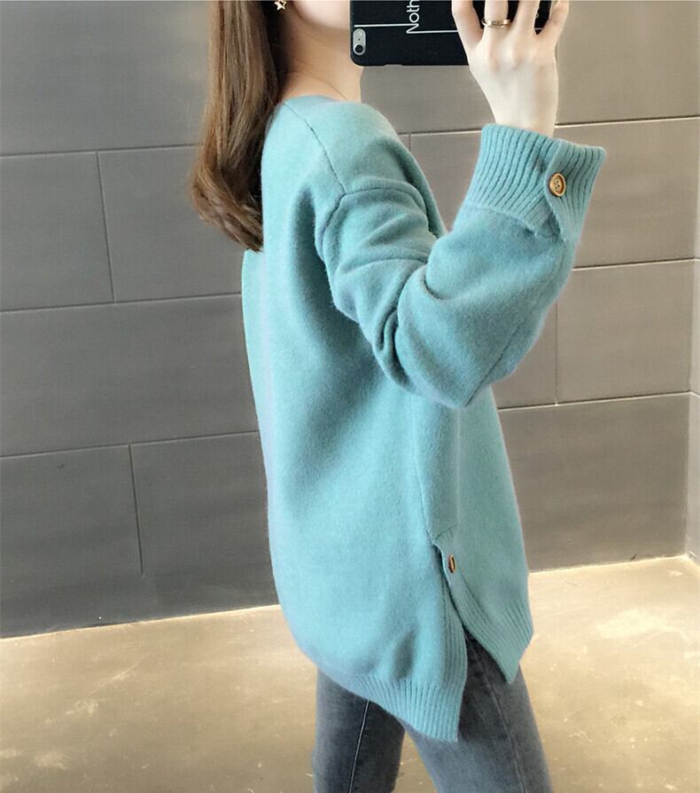 【tops】Vネックニットセーター　M28858