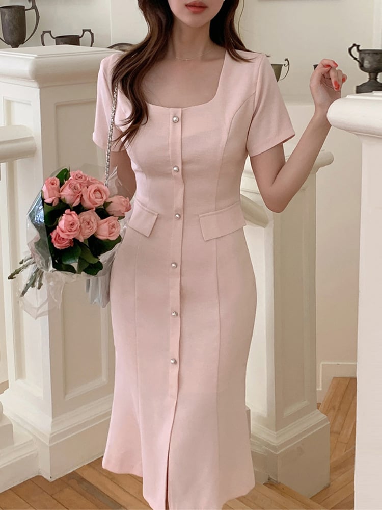 【dress】マーメイドワンピース　M24722
