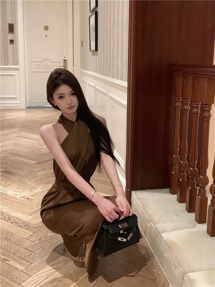 【dress】Aラインキャミワンピース G21084