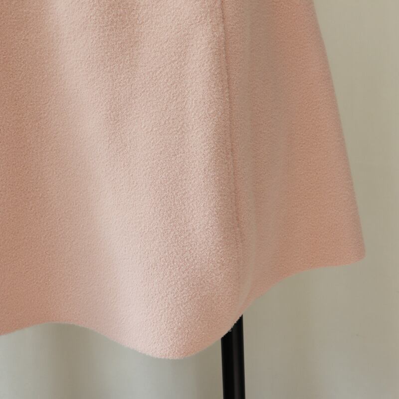 【outer】ファー付きケープコート　M28076