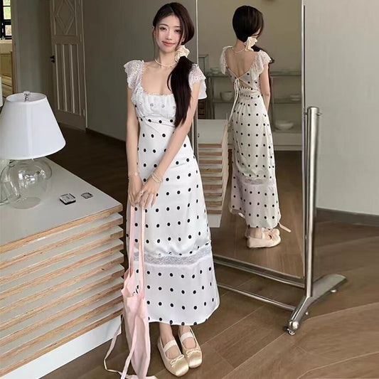 【dress】レースキャミワンピース G20425