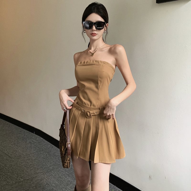【dress】プリーツワンピース　M24317
