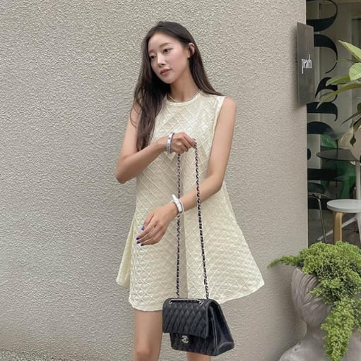 【dress】ノースリーブワンピース　M24028