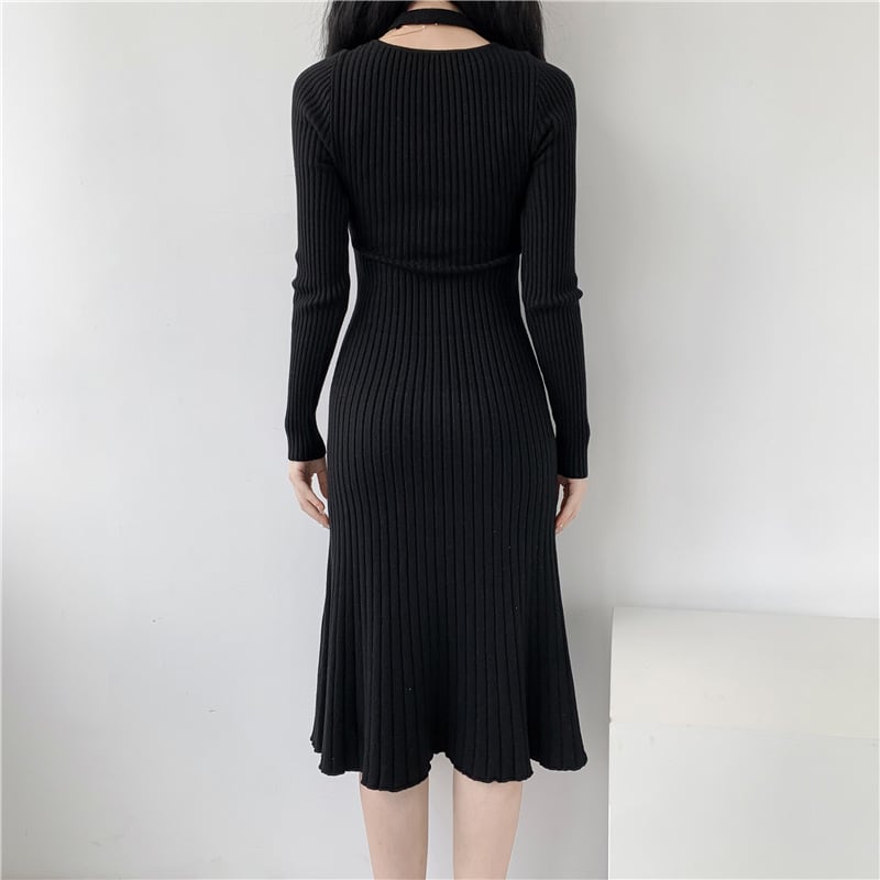 【dress】ニットワンピース　M18843