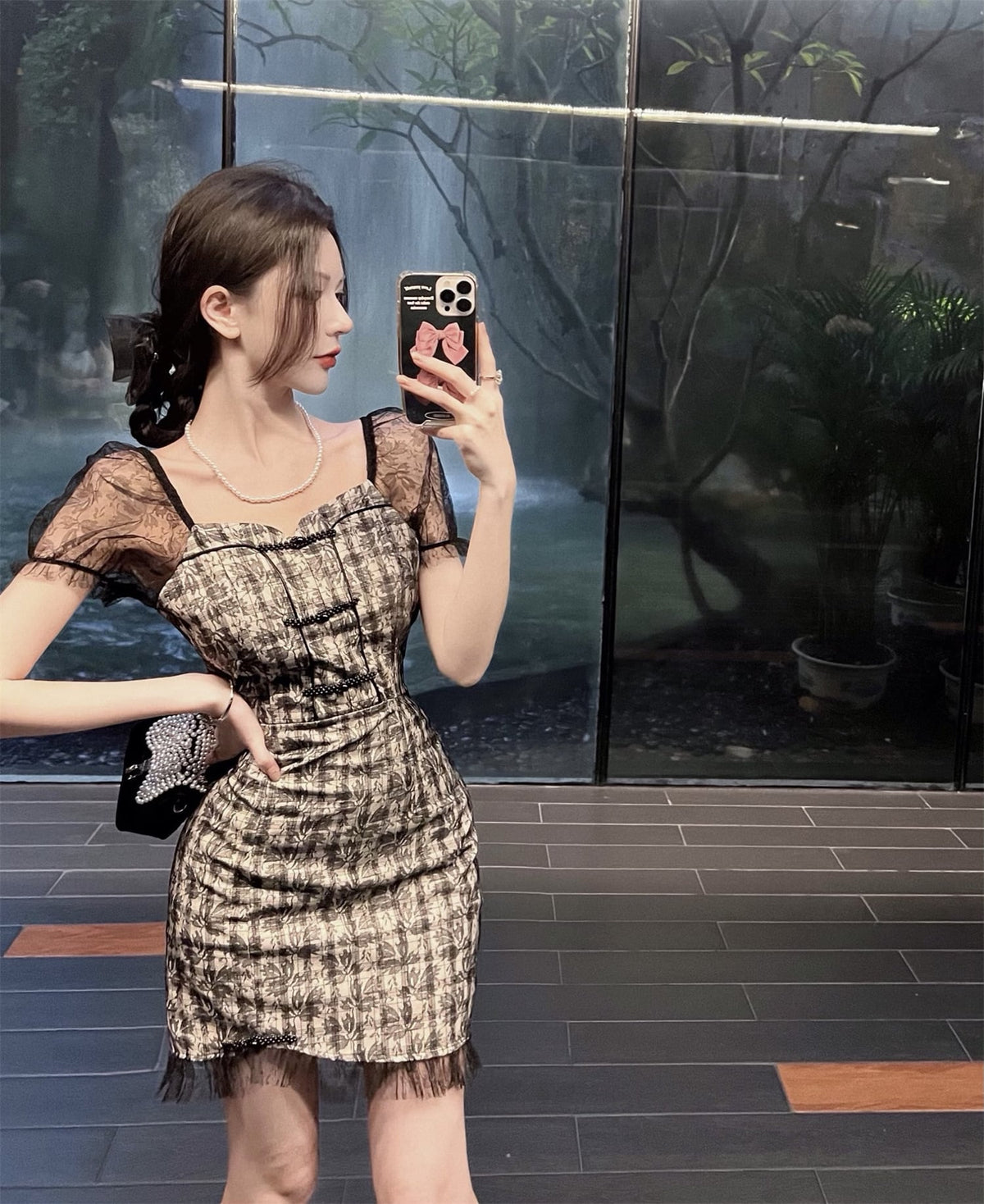 【dress】レースワンピース　M24156