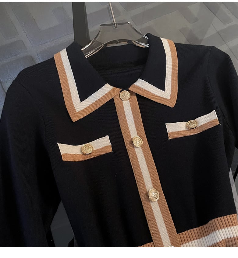 【dress】ニットワンピース　M25365