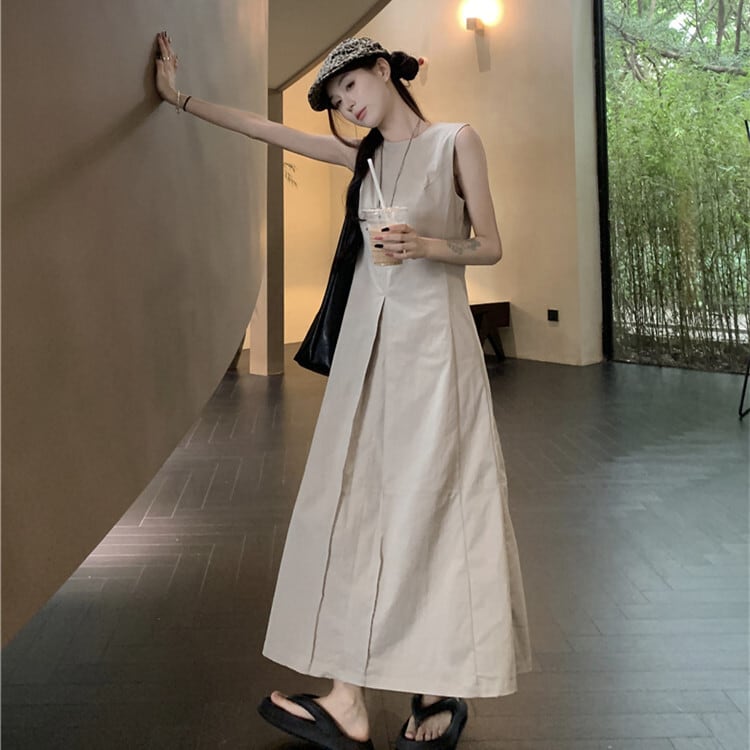 【dress】ノースリーブワンピース　M24530