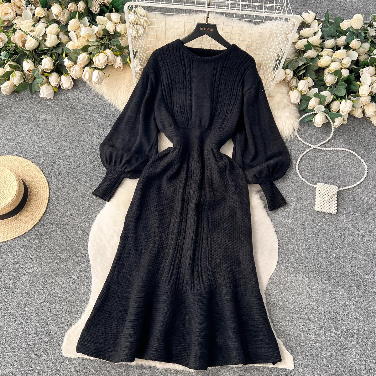 【dress】ニットワンピース　M18791